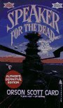 Speaker for the Dead by Orson Scott Card is a Science Fiction novel showcased in the Outpost 10F Library.