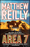 Area 7 by Matthew Reilly is a novel showcased in the Outpost 10F Library.