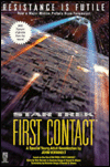 First Contact by J.M. Dillard is a Star Trek The Next Generation novel showcased 
in the Outpost 10F Library.